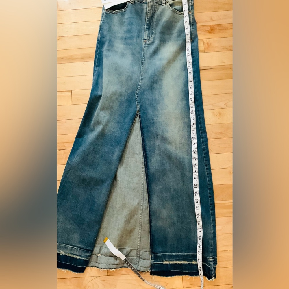 💙 LIMITED EDITION DENIM MAXI SKIRT 💙 - Picture 13 of 16